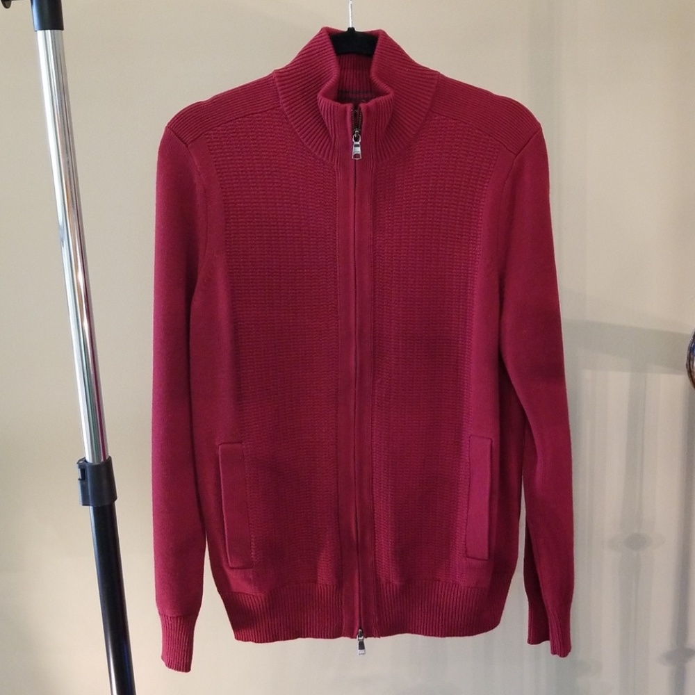 Banana Republic Knit Zip-Up Sweater